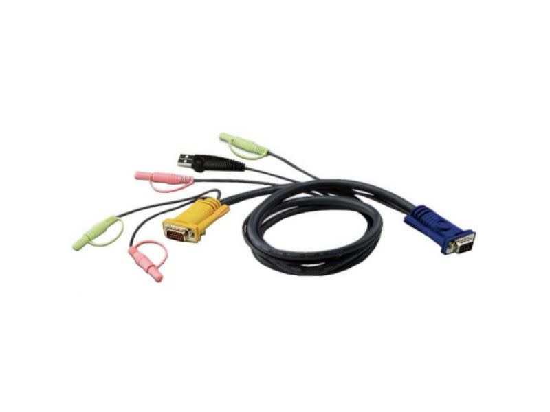 ATEN 3m USB KVM Cable with 3-in-1 SPHD and Audio