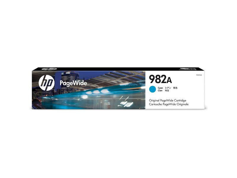 Genuine HP 982A Cyan PageWide Cartridge 8,000 Pages