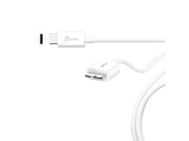 J5create JUCX07 USB3.1 Type-c To Micro-b Cable