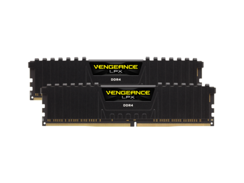 Corsair Vengeance LPX 8GB (2 x4GB) DDR4-2666MHz CL16 Black Desktop Gaming Memory