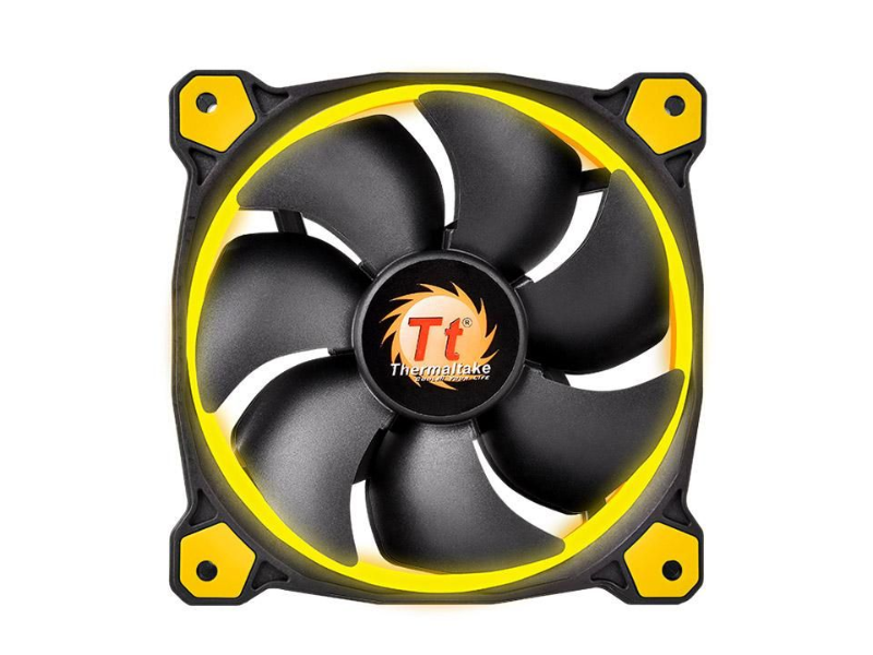 Thermaltake Riing 14 LED Single Fan - Yellow