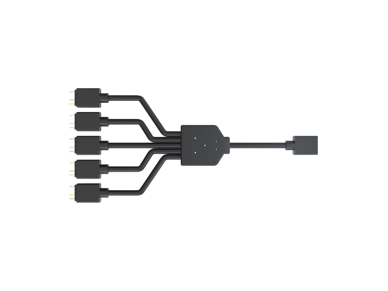 Cooler Master 1 Into 5 Addressable ARGB Splitter Cable