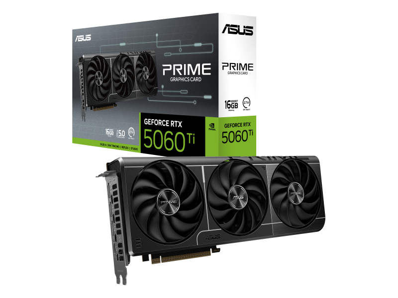 Asus GeForce RTX 5060 Ti Prime 16GB GDDR7 Nvidia Graphics Card