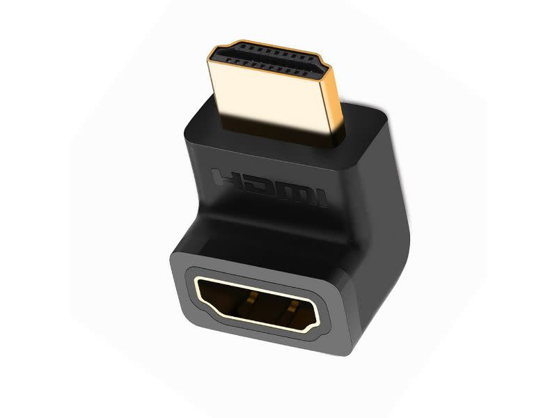 UGreen HDMI V2.0 90° Up to HDMI Female Adapter