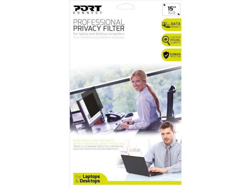 Port Connect 2D Professional Laptop Privacy Filter 15.6''