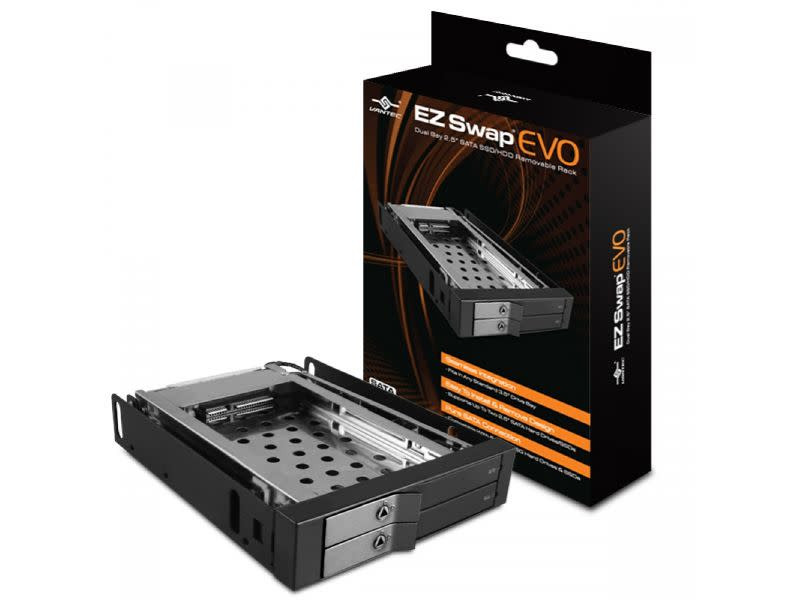 Vantec Dual Bay 2.5'' SATA SSD/HDD Removable Rack