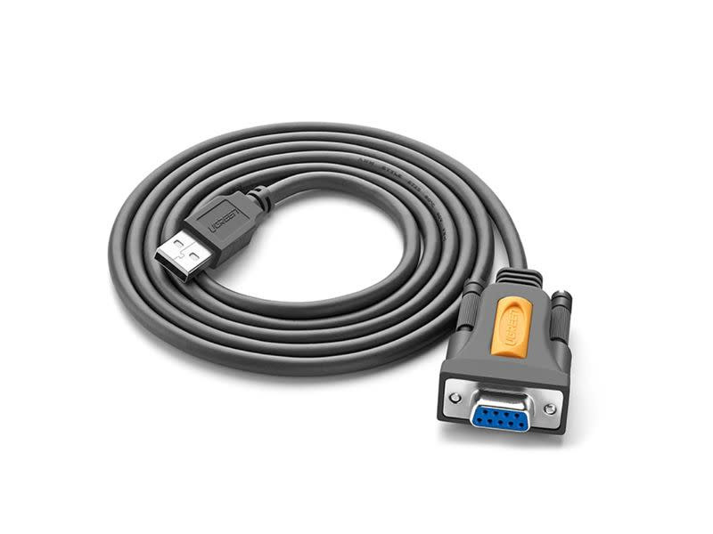 UGreen USB2.0 Male to DB9 RS-232 Female 1.5m Cable