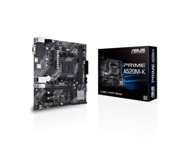 Asus Prime A520M-K DDR4 Micro-ATX AMD Motherboard