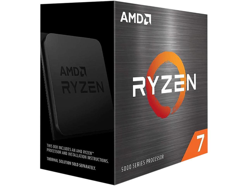 AMD Ryzen 7 5700X 3.4GHz up to 4.6GHz Boost, 8C/16T, AM4 Socket, Desktop Processor