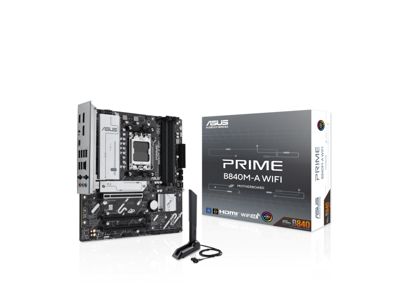 Asus Prime B840M-A WiFi DDR5 Micro-ATX AMD Motherboard