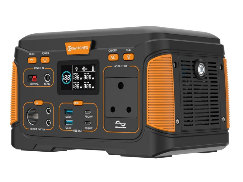 Switched Professional 300W 307Wh Portable Power Station