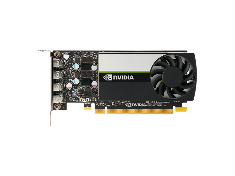 PNY Quadro T1000 8GB GDDR6 PCIe 3.0 Low Profile Nvidia Workstation Graphics Card