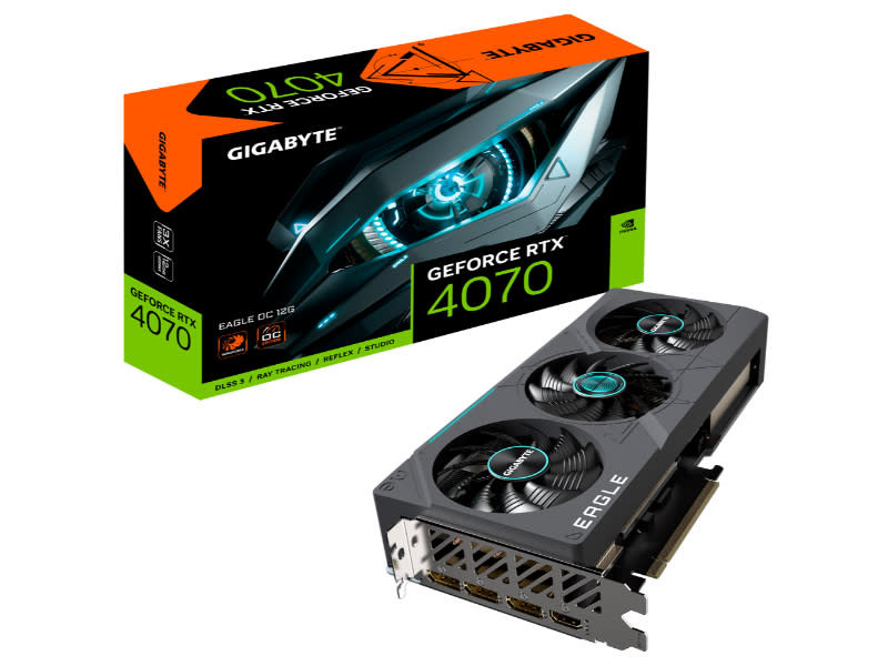 Gigabyte Geforce RTX 4070 Eagle OC 12GB GDDR6X Nvidia Graphics Card