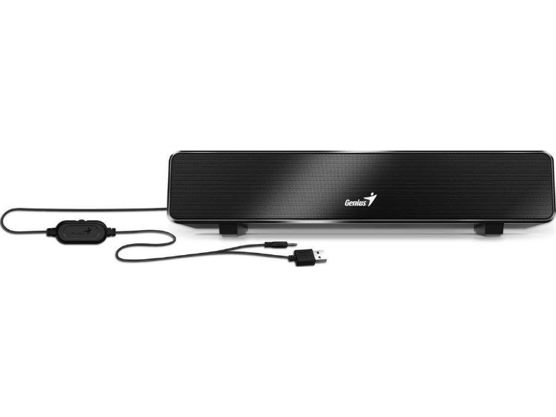 Genius Soundbar 100 Black USB & 3.5mm Connection