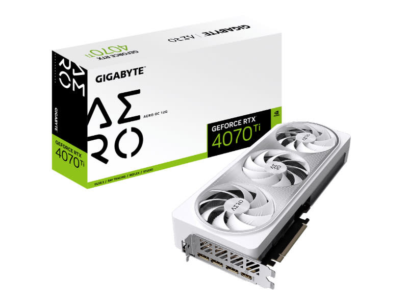 Gigabyte GeForce RTX 4070 Ti Aero OC 12GB GDDR6X Nvidia Graphics Card