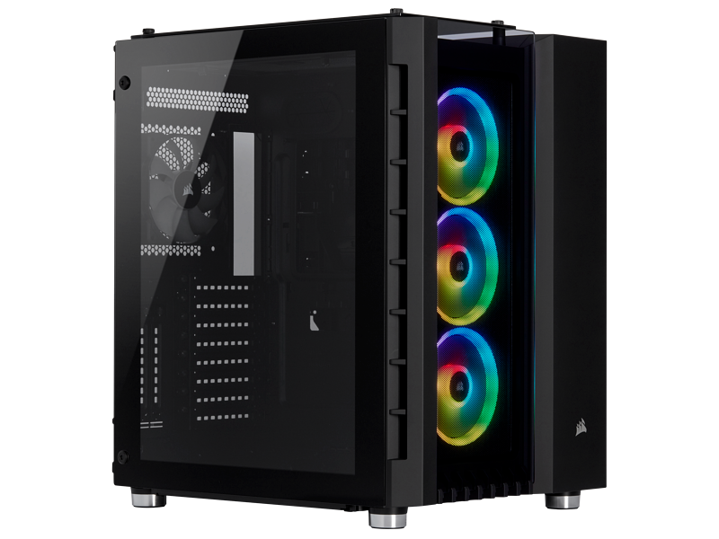 Corsair Crystal Series 680X RGB High Airflow Tempered Glass Black Mid Tower Smart Case