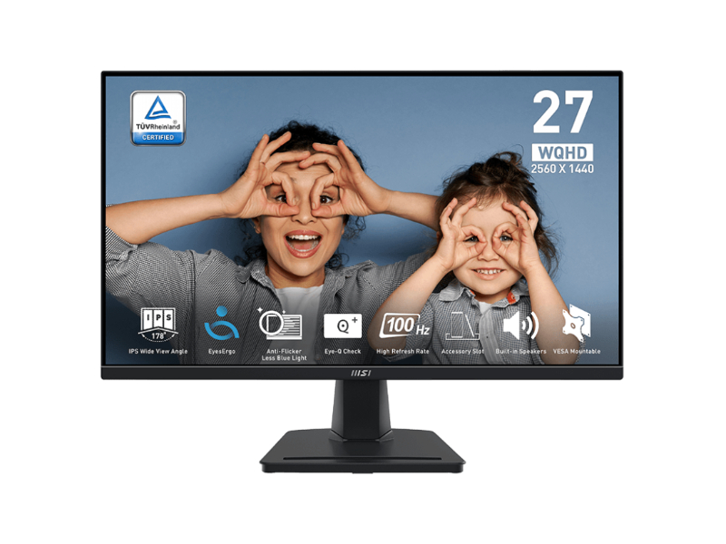 MSI Pro MP275Q 27'' WQHD IPS 100Hz Monitor