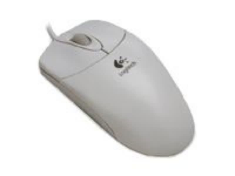 Logitech OEM S48 PS/2 Wheel Mouse