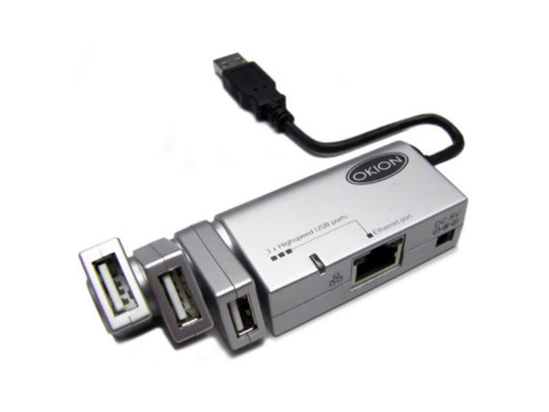 Okion CHB265U2 High Speed USB & Ethernet Docking Station