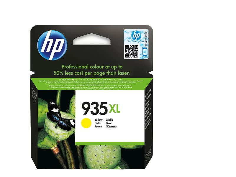 Genuine HP 935XL Yellow Ink Cartridge 825 Pages