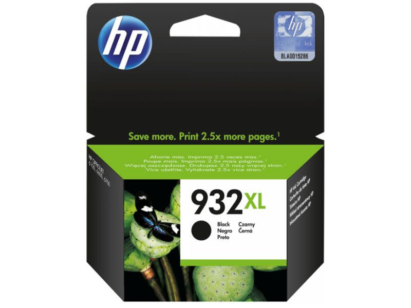 Genuine HP 932XL Black Ink Cartridge 1000 Pages