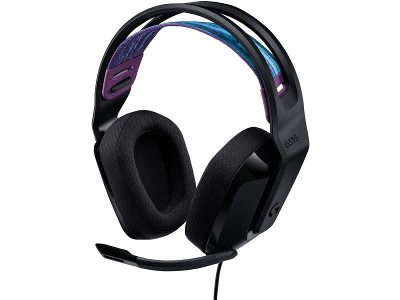 Logitech G335 Multi-Platform Lightweight Black Wired Gaming Headset