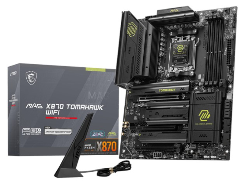 MSI MAG X870 Tomahawk WiFi DDR5 ATX AMD Motherboard