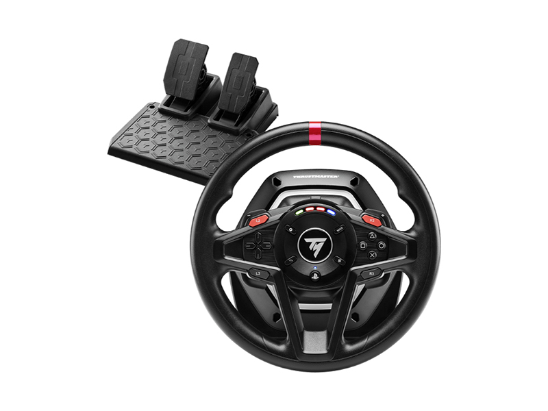 Thrustmaster T128 Racing Wheel With T2PM Racing Pedal Set For PlayStation & PC