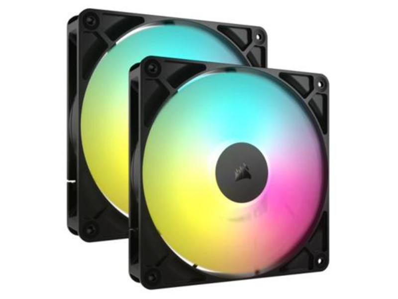 Corsair RS140 ARGB 140mm PWM 2Pk Case Fan