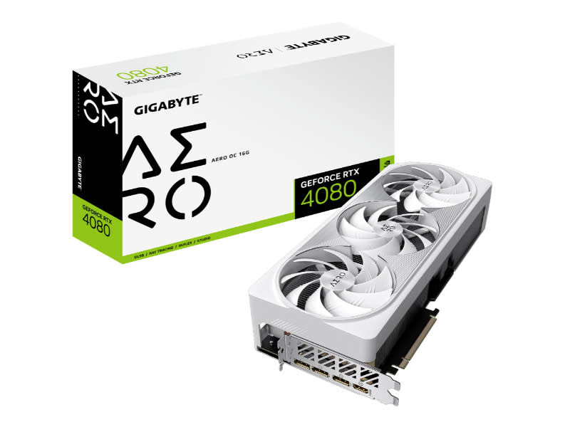 Gigabyte GeForce RTX 4080 Aero OC 16GB GDDR6X Nvidia Graphics Card