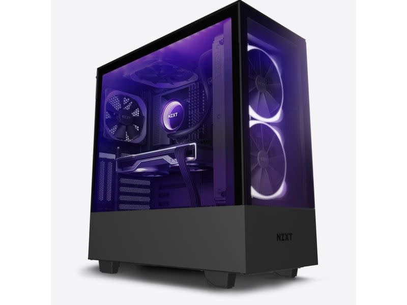 NZXT H510 Elite Matte Black Tempered Glass RGB Mid Tower PC Case | PC ...