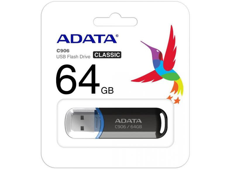 Adata C906 Black 64Gb USB 2.0 Compact Flash Drive