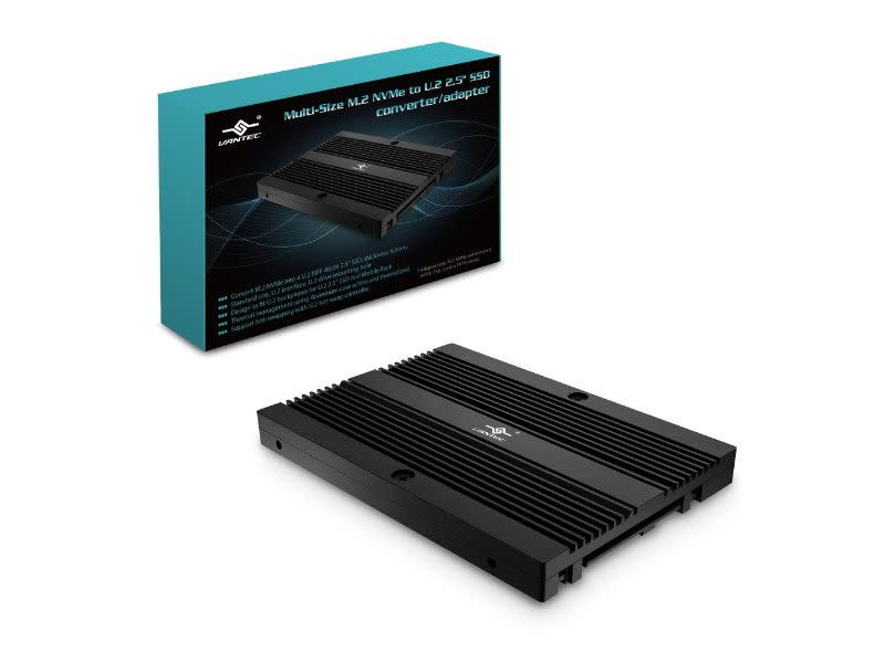 Vantech Multi-Size M.2 NVMe to U.2 2.5'' SSD Adapter
