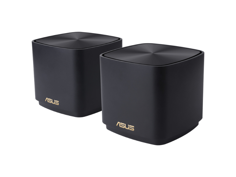 Asus ZenWiFi XD4 Plus AX1800 Wi-Fi 6 Black Mesh System - 2 Pack