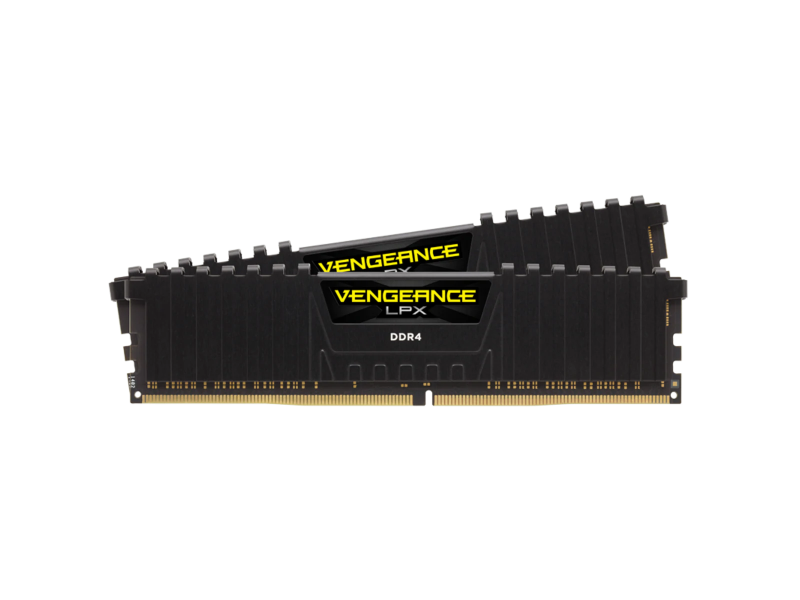 Corsair Vengeance LPX 16GB (2 x 8GB) DDR4-3200MHz CL16 Black Desktop Memory