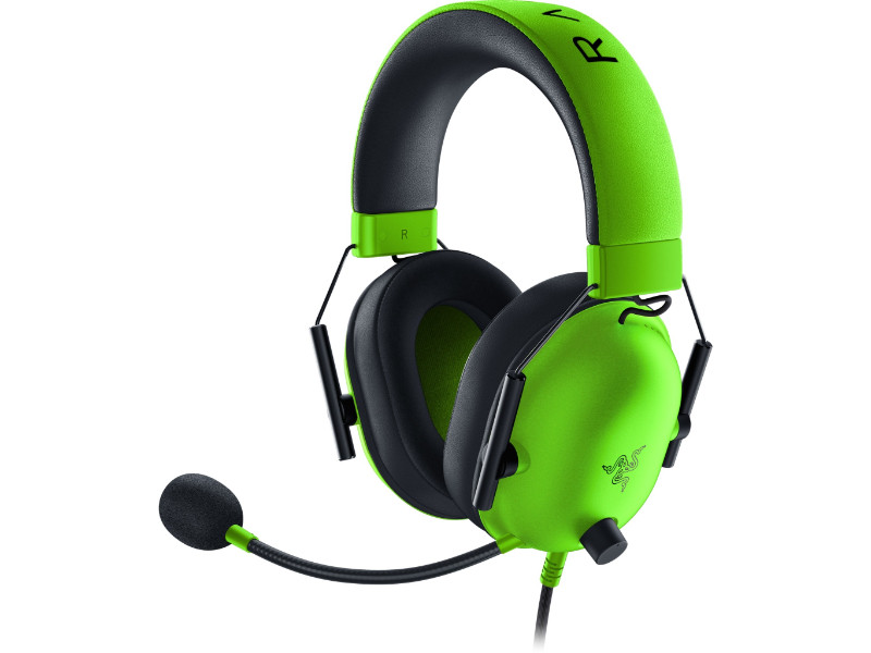 Razer Blackshark V2 X Multi-Platform Green Wired Gaming Headset