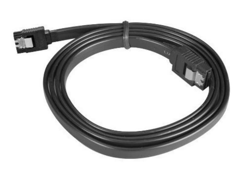 Lian-li Black 50cm 90 Degree Sata Cable