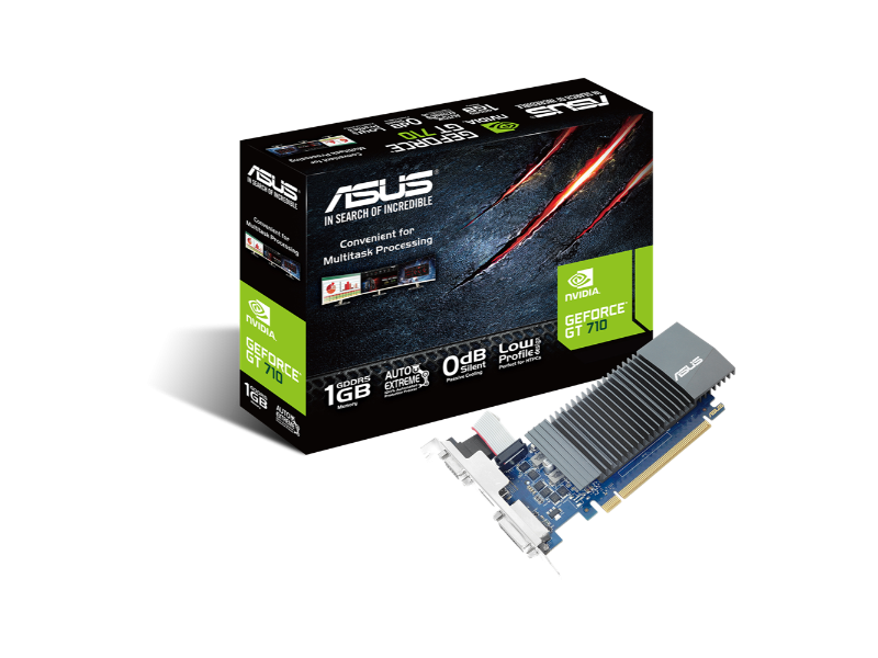 Asus Geforce GT 710 1GB GDDR5 Passive Nvidia Graphics Card