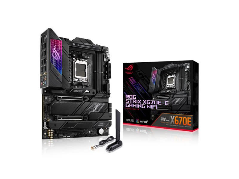 Asus ROG Strix X670E-E Gaming Wi-Fi AMD AM5 Socket ATX Desktop Motherboard