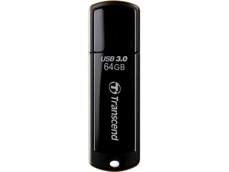 Transcend JetFlash 700 64GB Black USB 3.0 Flash Drive