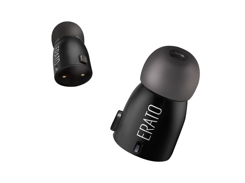 Erato Wireless Verse Black In-Ear Earphone+mic