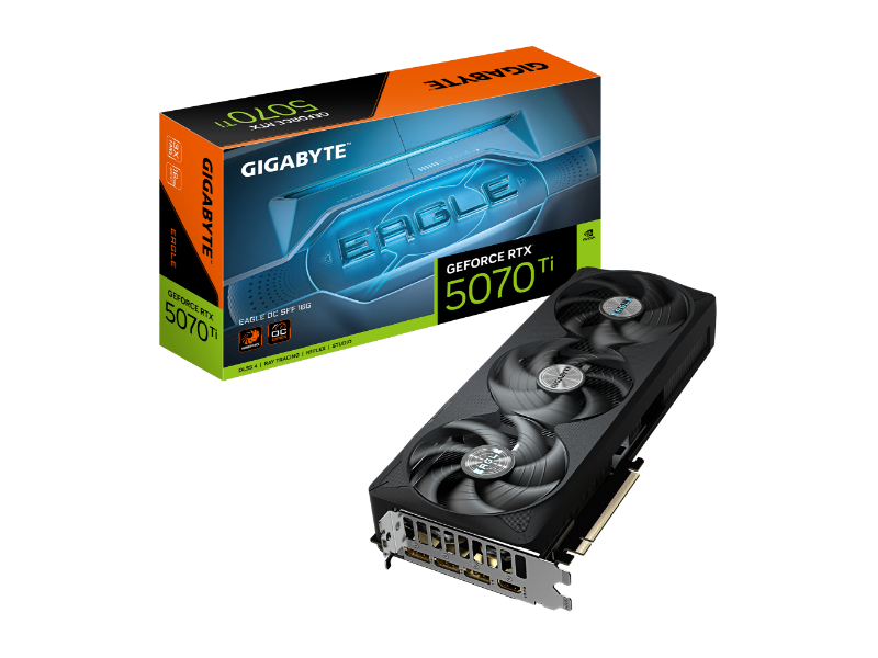 Gigabyte GeForce RTX 5070 Ti Eagle OC SFF 16GB GDDR7 Nvidia Graphics Card