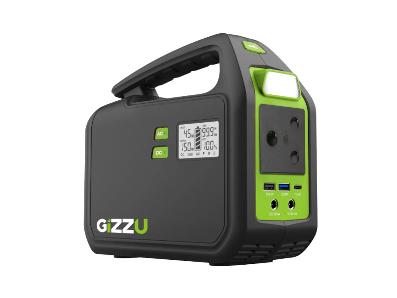 Gizzu 150W 242Wh Portable Power Station