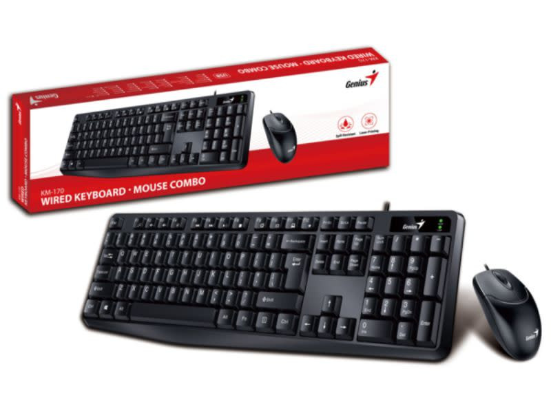 Genius KM-170 USB Keyboard and mouse Combo