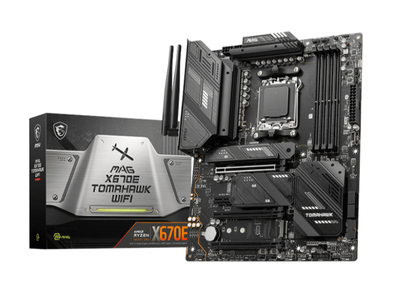 MSI MAG X670E Tomahawk Wi-Fi DDR5 ATX AMD Motherboard