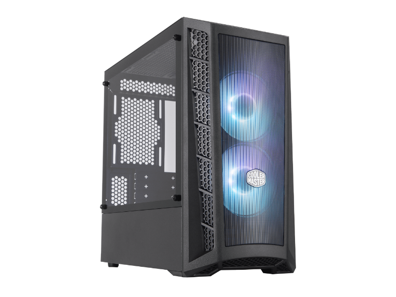 Cooler Master MB311L ARGB TG Airflow Micro-ATX Desktop PC Case