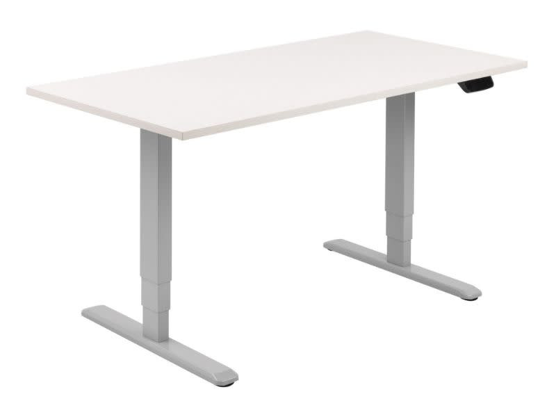 EQUIP ERGO Electric Sit-Stand Desk Frame Dual Motor - Grey ...