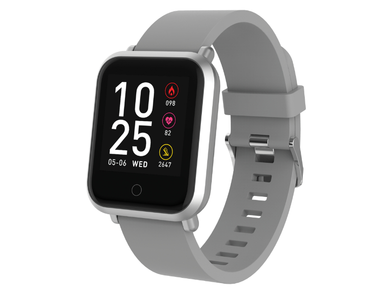 Volkano Serene Series Active Tech Silver Smart Watch