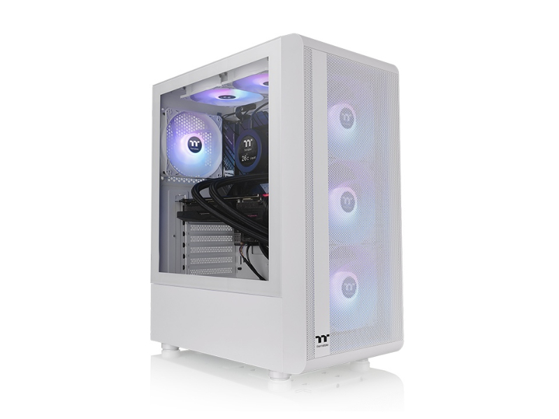 Thermaltake S200 White Mid Tower Case