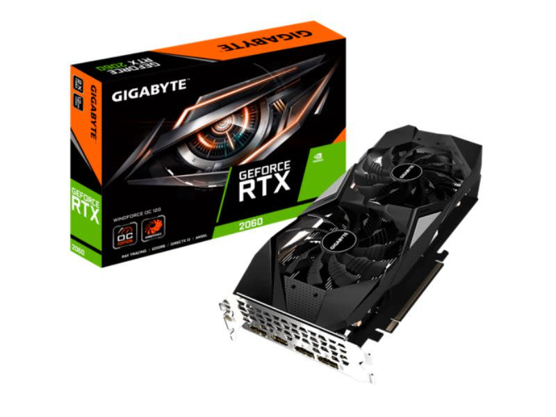 Gigabyte GeForce RTX 2060 WINDFORCE OC 12GB GDDR6 Graphics Card